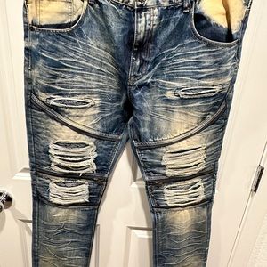 Smoke rise jeans